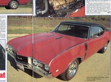 1968 Oldsmobile 4-4-2 Hardtop 2 Pg Color Article 1968 Oldsmobile 4-4-2 Hardtop 2 Pg Color Article