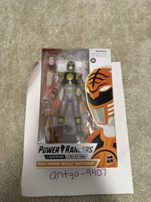 Power Rangers Lightning Collection Mighty Morphin White Ranger Metallic Figure