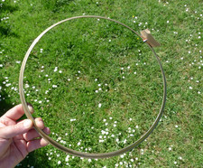 Reproduction antique CONVEX 12" CAST BRASS BEZEL for Fusee Dial Drop Wall Clock