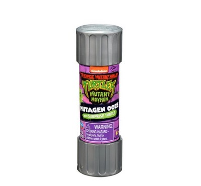 TMNT Mutagen Ooze Tube mit Überraschungs Turtle Teenage Mutant Mayhem