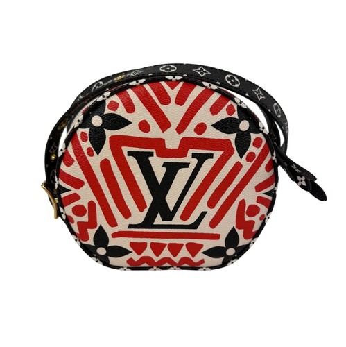 Louis Vuitton Monogram Giant Crafty Boite Chapeau Souple PM Rouge EBAY LIVE