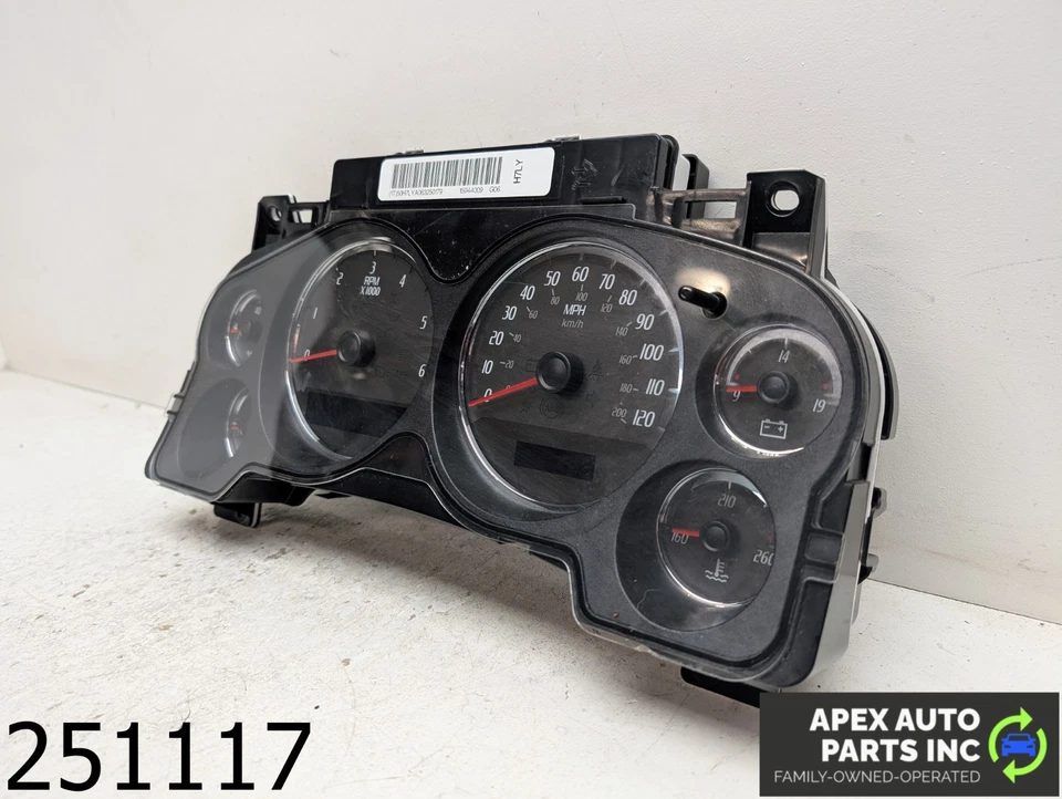 OEM 2007 GMC Yukon 6,2 L calibre clúster velocímetro Foto 3 de 4