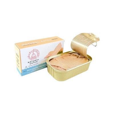 Natural Catch Tuna White Albacore Filets, Hand Cut, 4.4 Ounce (Pack of 12)