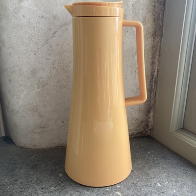 Bodum Bistro Apricot Orange Retro Thermoskanne groß Thermoskanne Karaffe 1,1 Liter