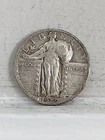 Nice 1929s Standing Liberty Quarter In VF ++. Lots Of Detail And Eye Appeal.