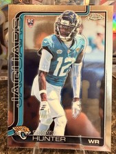 2025 Topps Chrome Rookie Travis Hunter #332 Jacksonville Jaguars