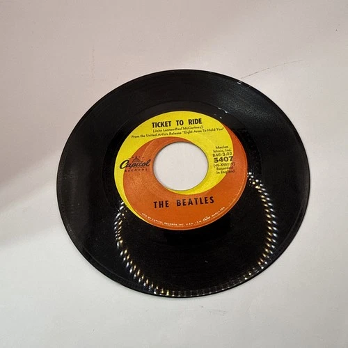 The Beatles - Ticket to Ride - Capitol (45RPM 7”Single) 5407