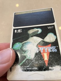 R-Type PC Engine Hu Card Only Tested Japan Import US Seller