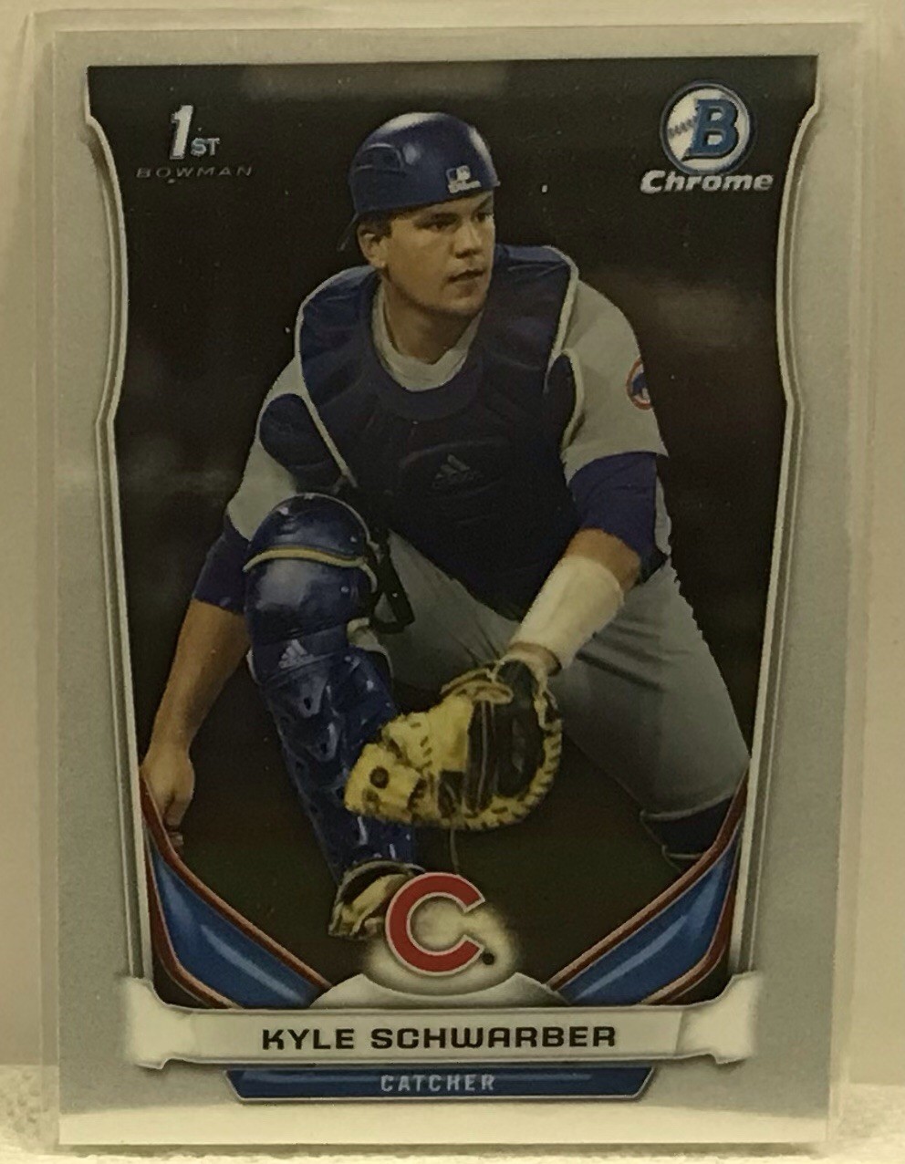 2014 1st Bowman Chrome Draft Kyle Schwarber Chicago Cubs