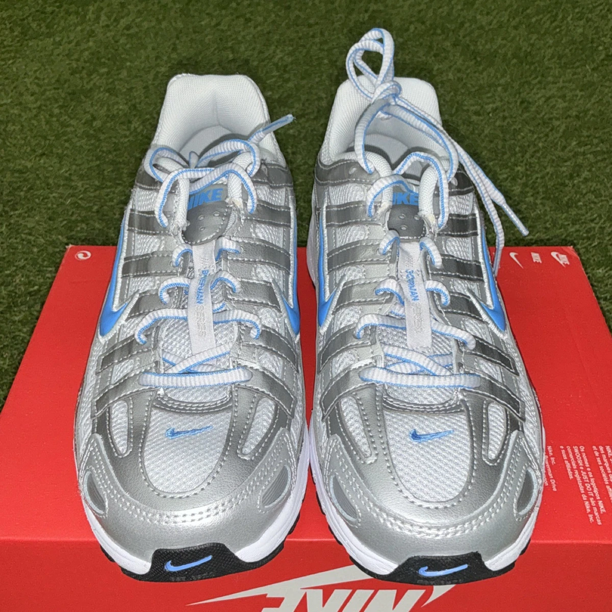 Nike P-6000 Racer Blue Flat Silver for Sale | Authenticity