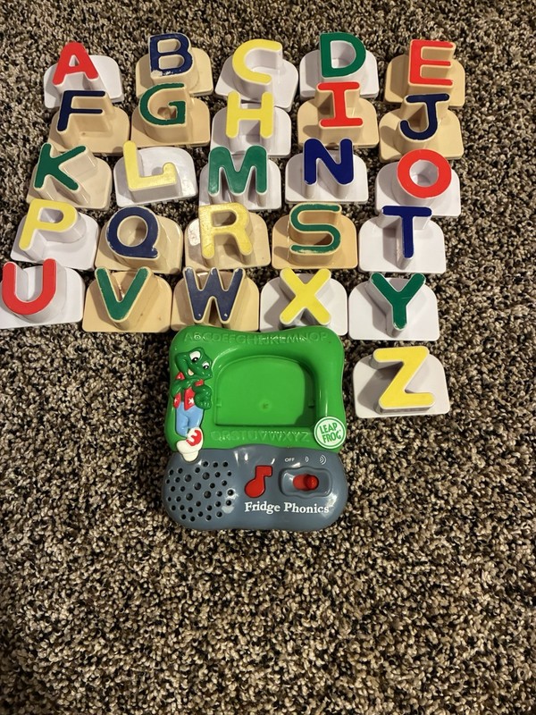 LeapFrog Fridge Phonics Magnetic Letter Set Complete Tested Working 20305