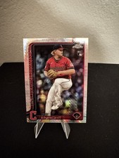 2025 Topps Chrome Update Nic Enright Rookie Refractor #USC103 Guardians