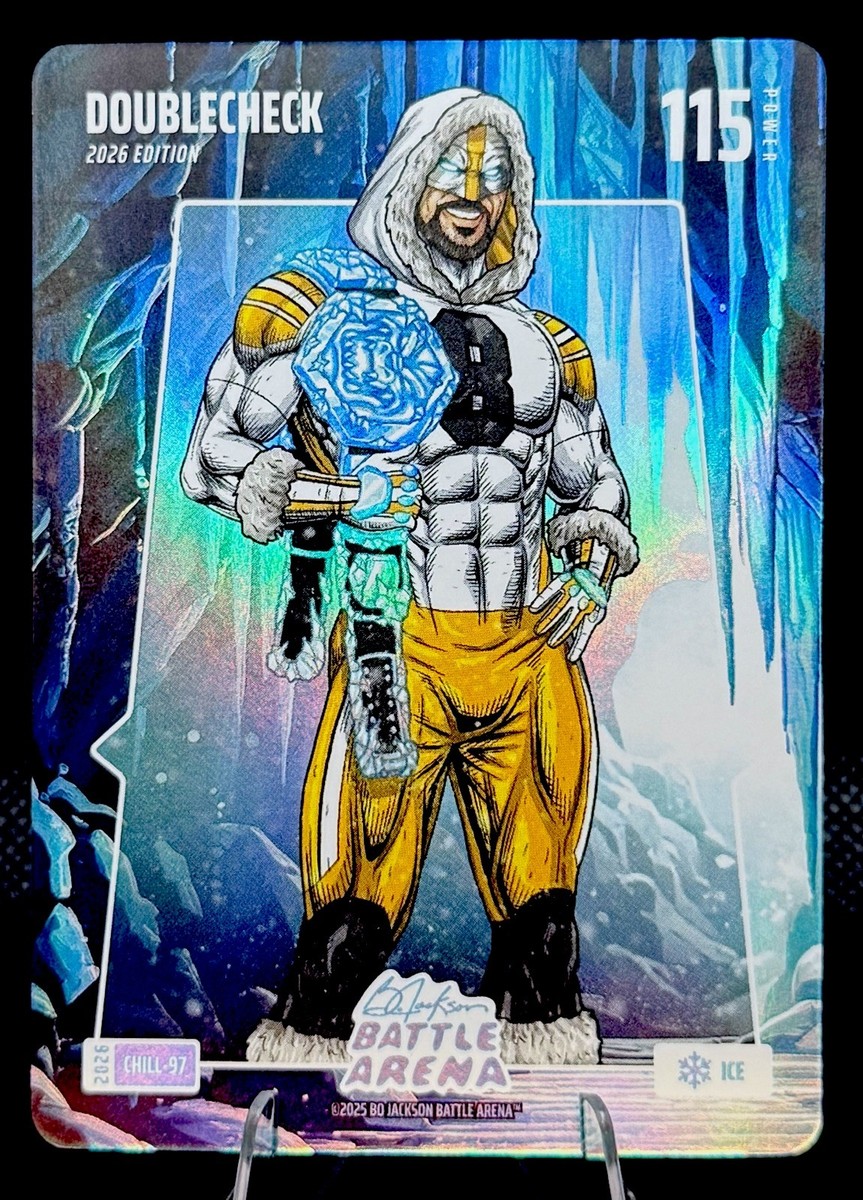 2025 Bo Jackson Battle Arena Griffey #Chill-97 Doublecheck Chillin’ Battlefoil