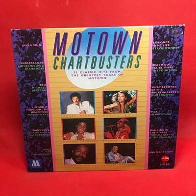 VARIOUS Motown Chartbusters 1986 UK vinyl LP Marvin Gaye Four Tops Edwin Starr
