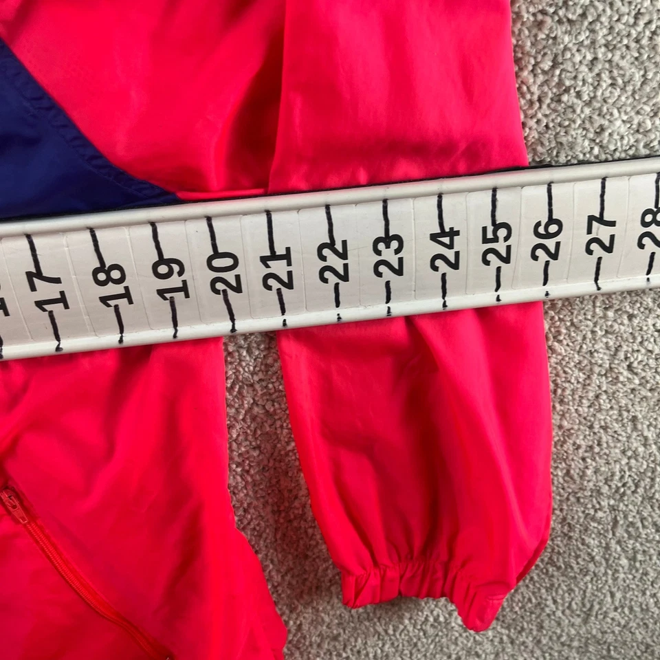 Reebok Jacket Mens M Vintage Track Colorblock Windbreaker Retro 90s Sportswear - Image 4 of 4