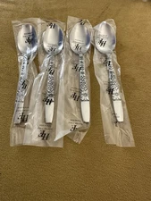 (4) TEASPOONS Hanford Forge SPRING LAKE Stainless HF Flatware