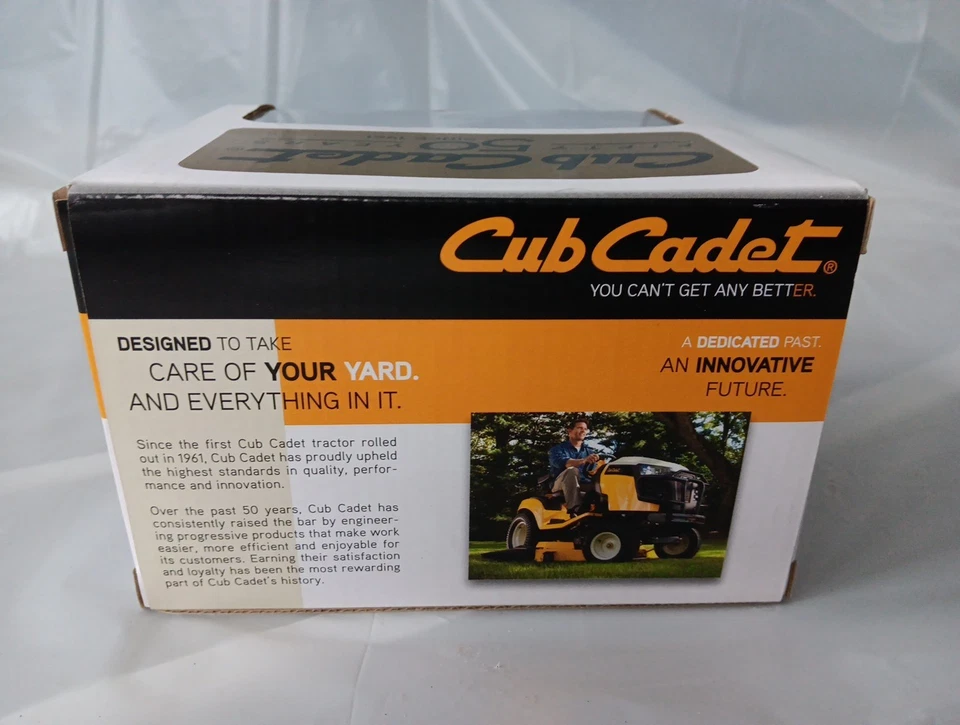 1/16 Cub Cadet GTX 2154 LE Diecast Garden Tractor Lawn Mower 50th Anniversary - Image 4 of 4