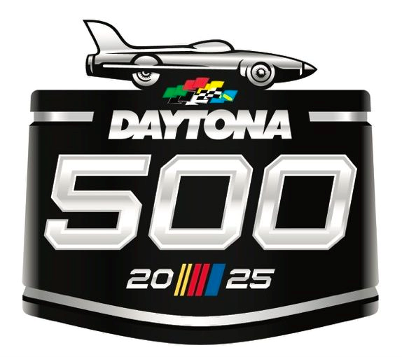 Daytona 500 2025 Vinyl Die-Cut Racing Sticker