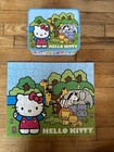 Hello Kitty Zoo Tin Lunch Box w/ Handle 2012 Sanrio includes Puzzle So Cute! — photo 2