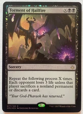 MTG Foil Torment of Hailfire from Hour of Devastation [NM]
