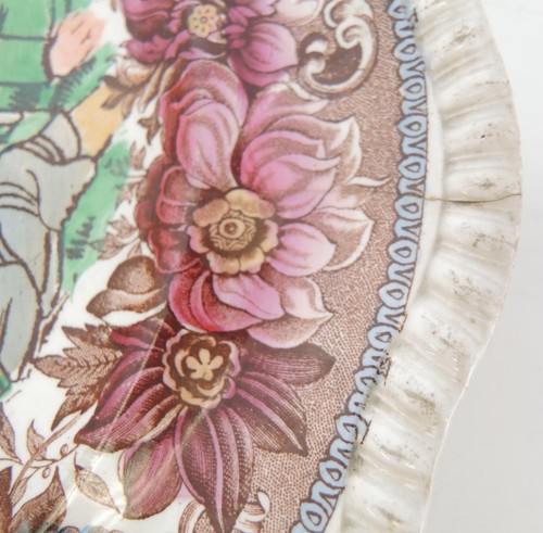Nine Antique 1870s WT Copeland 10 3/4" Plates - Shakespeare & Fairy Tales - Picture 21 of 21