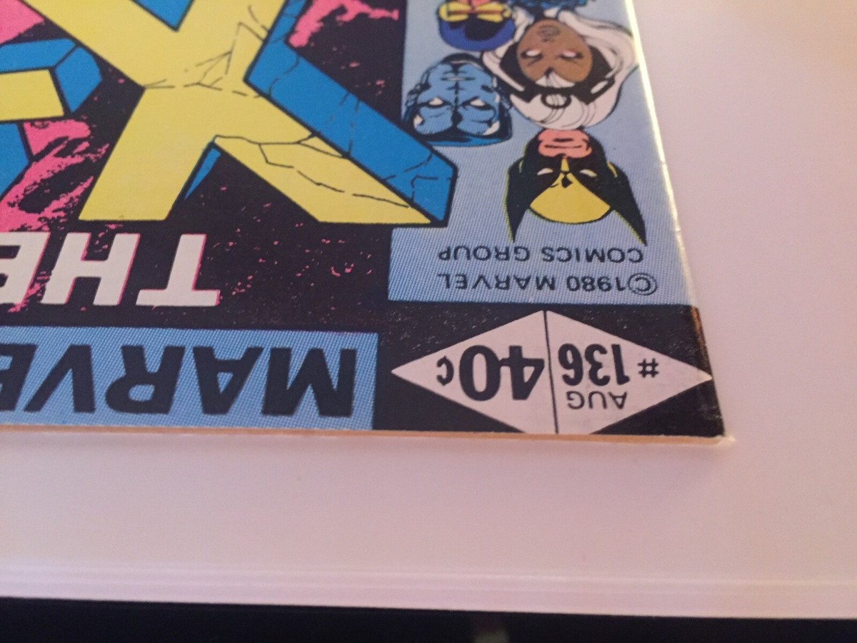 X-MEN, THE UNCANNY Vol.1 #136, Marvel, May/Aug 1980-Signed