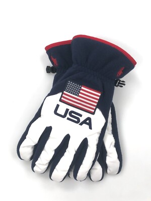 NWT XL POLO RALPH LAUREN TEAM USA FLAG TOUCH SCREEN GLOVES | eBay