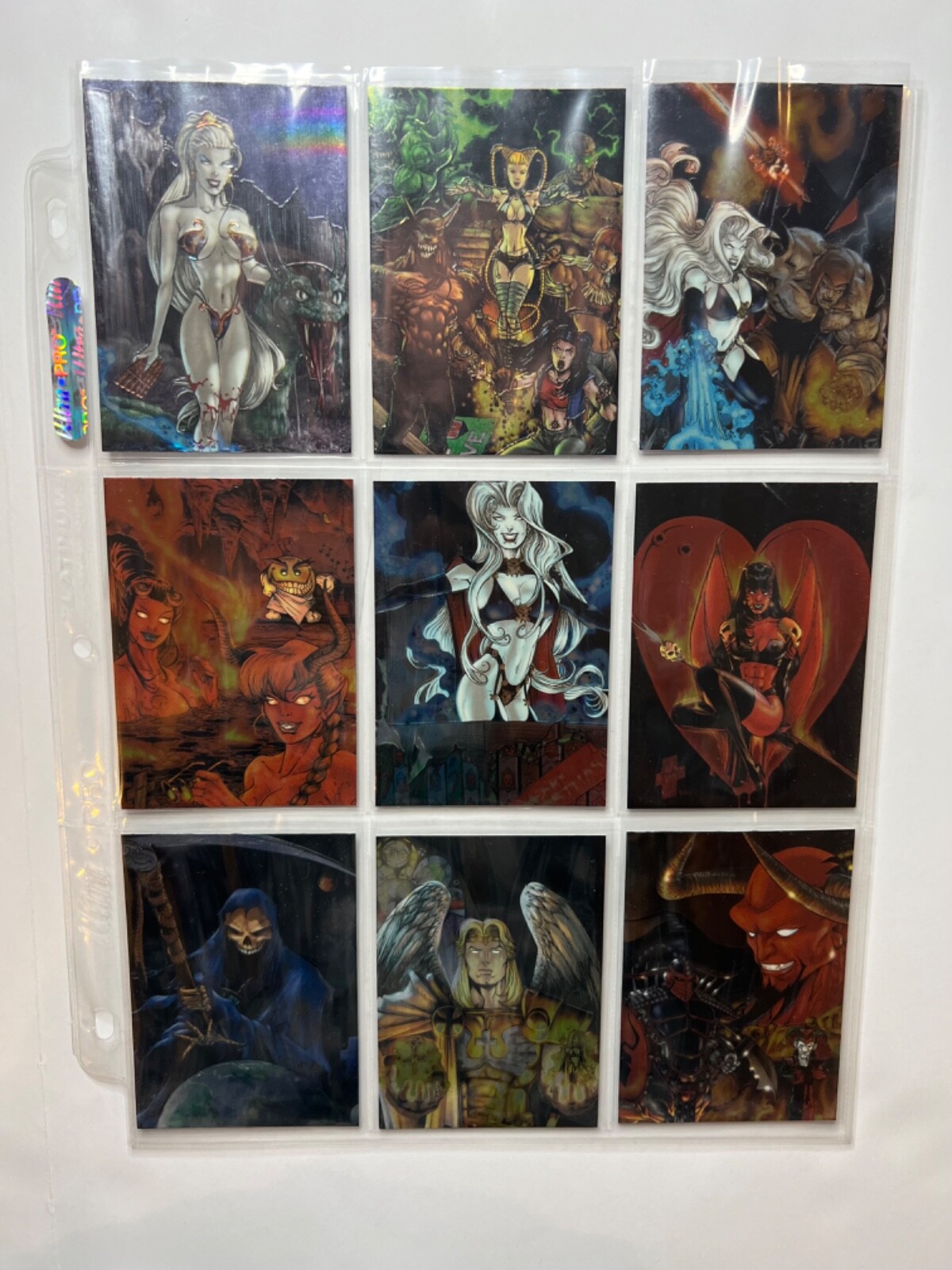 Lady Death Chaos Comics Night Gallery 1999 Metal Tex Trading cards- YOU PICK - Picture 2 of 134