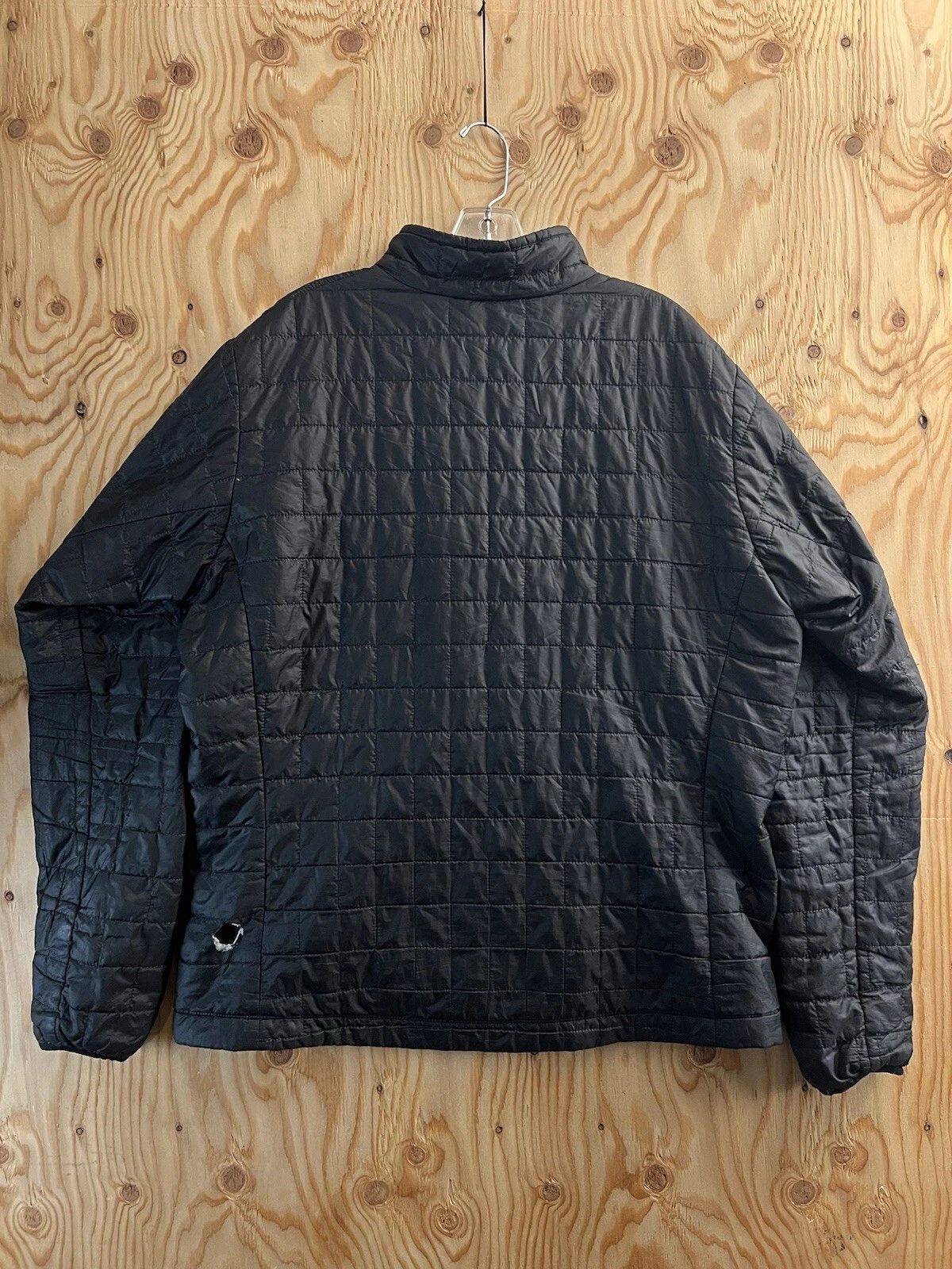 patagonia nano puff full zip primaloft pockets hole jacket