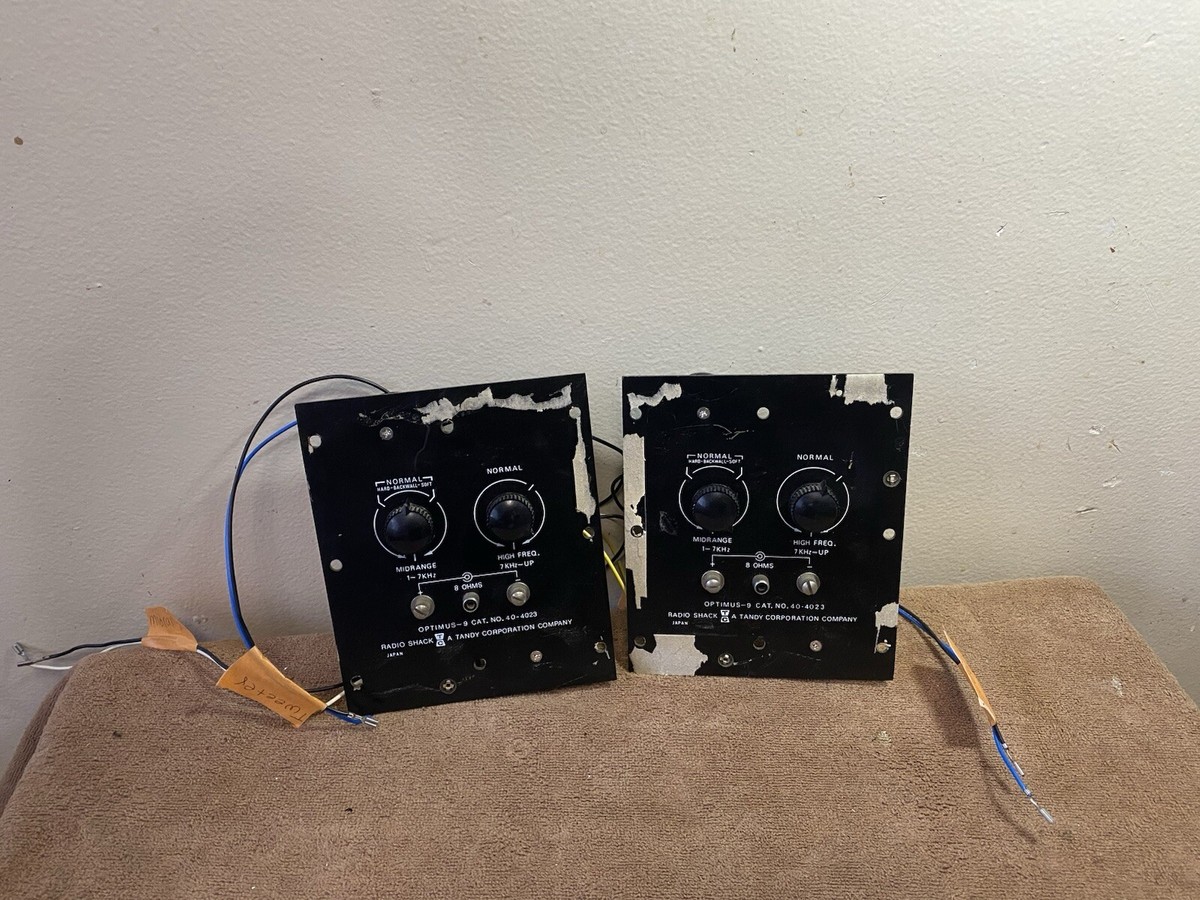 Realistic Optimus-9 Speaker Crossover Set Of 2 | eBay