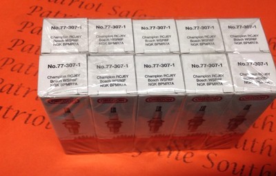 10-Oregon Spark Plug Replace NGK BPMR7A Bosch WSR6F fit Husqvarna Stihl Jonsered