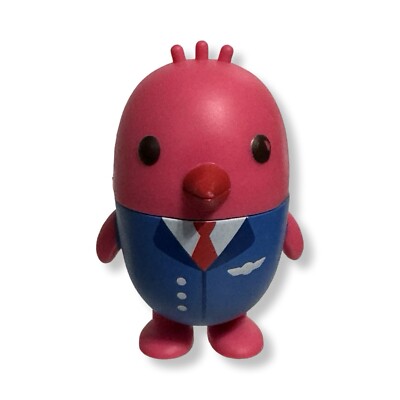 Sago Mini Pilot Robin Bird Figurine Cake Topper 2.5” Rare Toy Pink VGUC ...