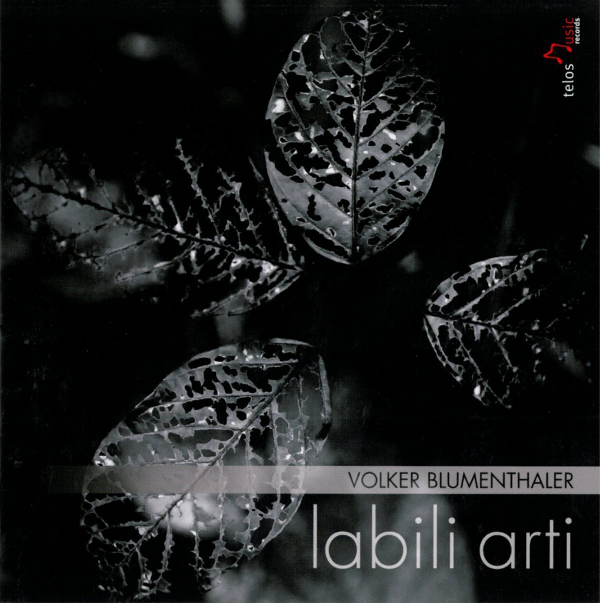 Volker Blumenthaler Volker Blumentahler: Labili Arti (CD)