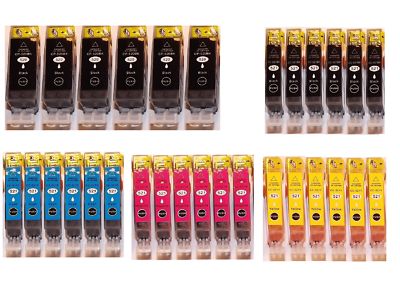 30 Patronen für Canon IP4600 IP4700 MP540X MP550 MP560 MP640 MX859 MX860