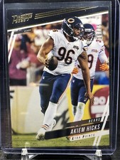 Akiem Hicks 2020 Panini Prestige Xtra Points Gold 16/75 Chicago Bears