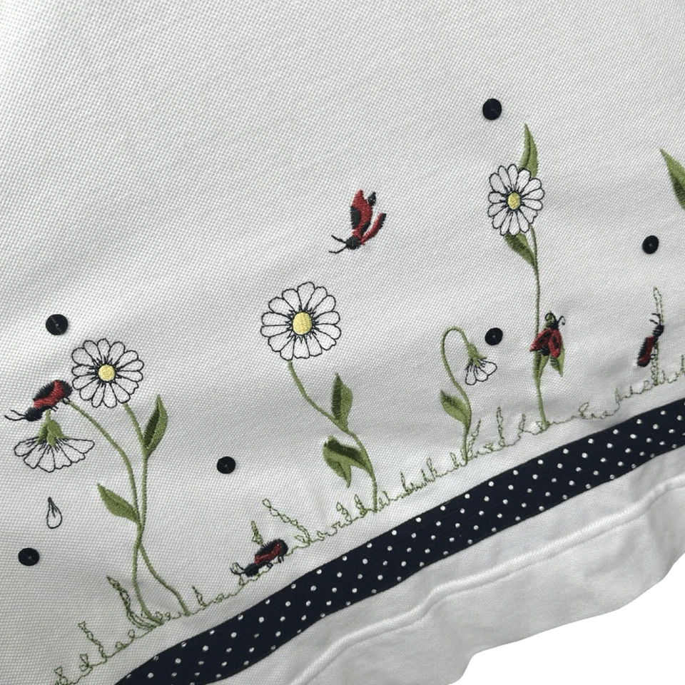 Vintage 90’s Teddi Woman Embroidered Blouse Size 2XL Retro Floral Grandmacore - Image 2 of 4