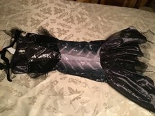 Dark siren 2 pc costume medium size 8-10 new