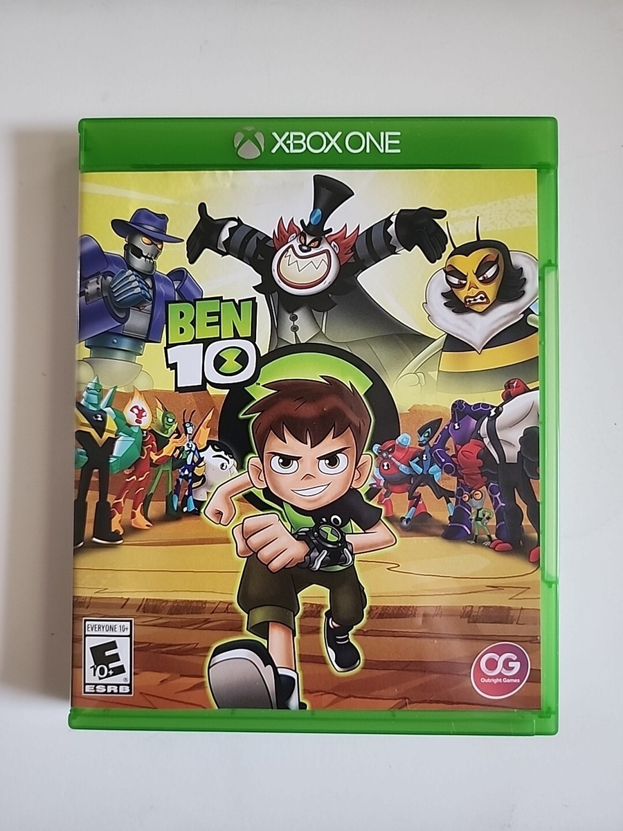 Ben 10 Microsoft Xbox One X S, COMPLETE with STICKERS 819338020051
