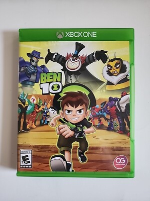 Ben 10 Microsoft Xbox One X S, COMPLETE with STICKERS