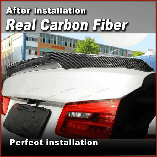 Per BMW F26 X4 SUV anno 2014-17 spoiler posteriore in carbonio ala posteriore spoiler labbro attacco - Foto 4 di 11