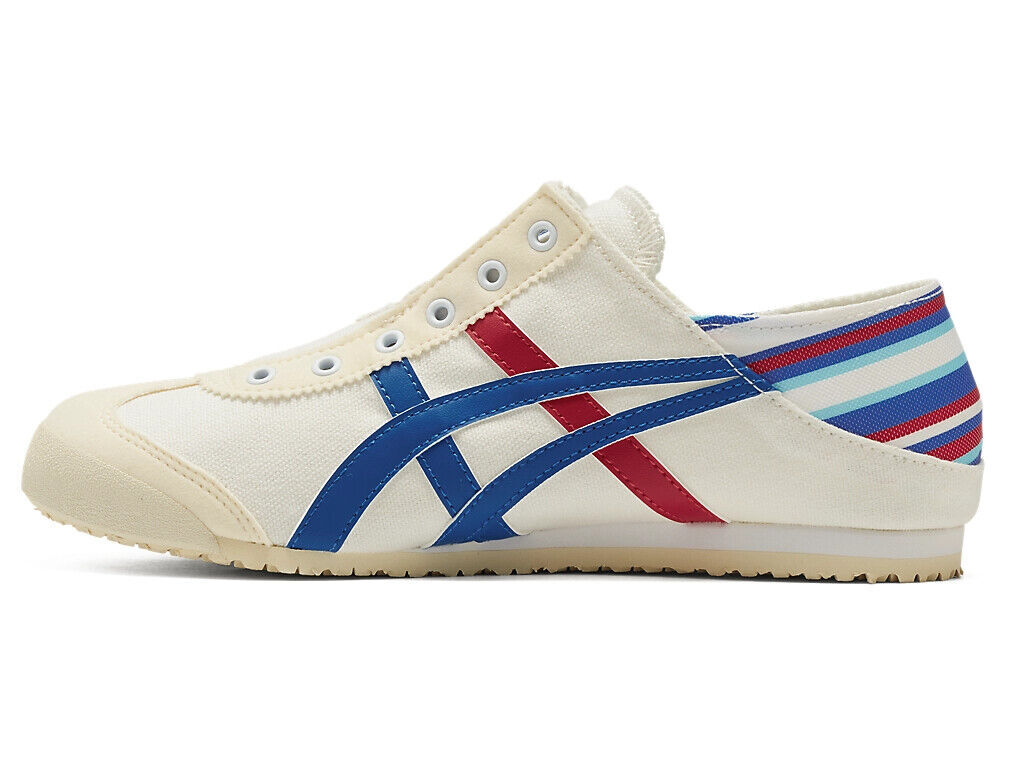 靴 Onitsuka Tiger MEXICO 66 PARATY Onitsuka Tiger MEXICO 66 PARATY White Classic Blue 1183C316-100