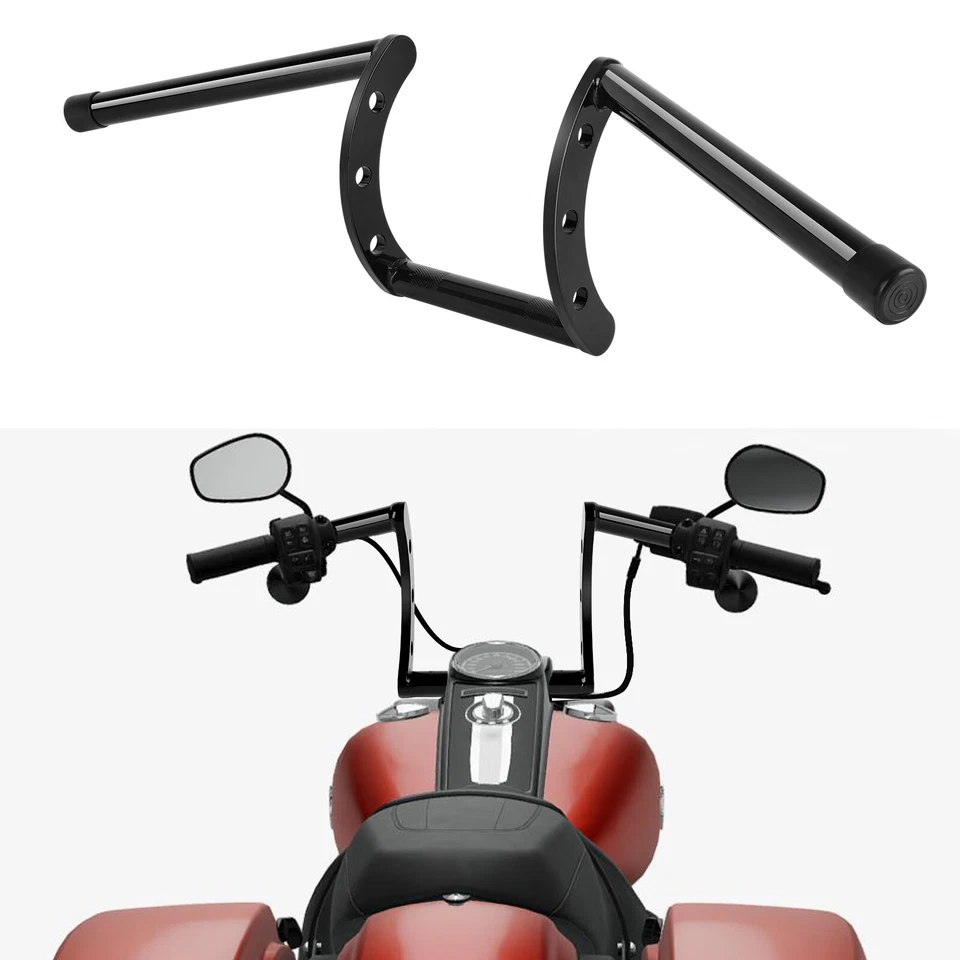 Manillar de motocicleta de 1" 25 mm barras de arrastre para Victory Vegas 8 bolas Cross Country Foto 2 de 4