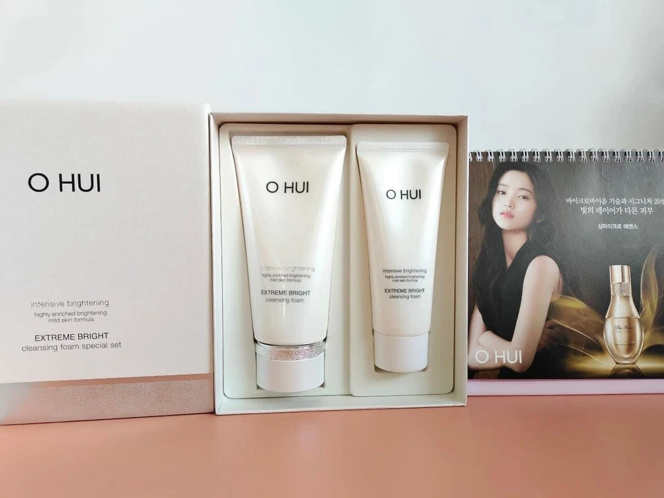 O HUI Extreme Bright Cleansing Foam Special Set 160ml + 100ml OHUI - Image 2 of 4