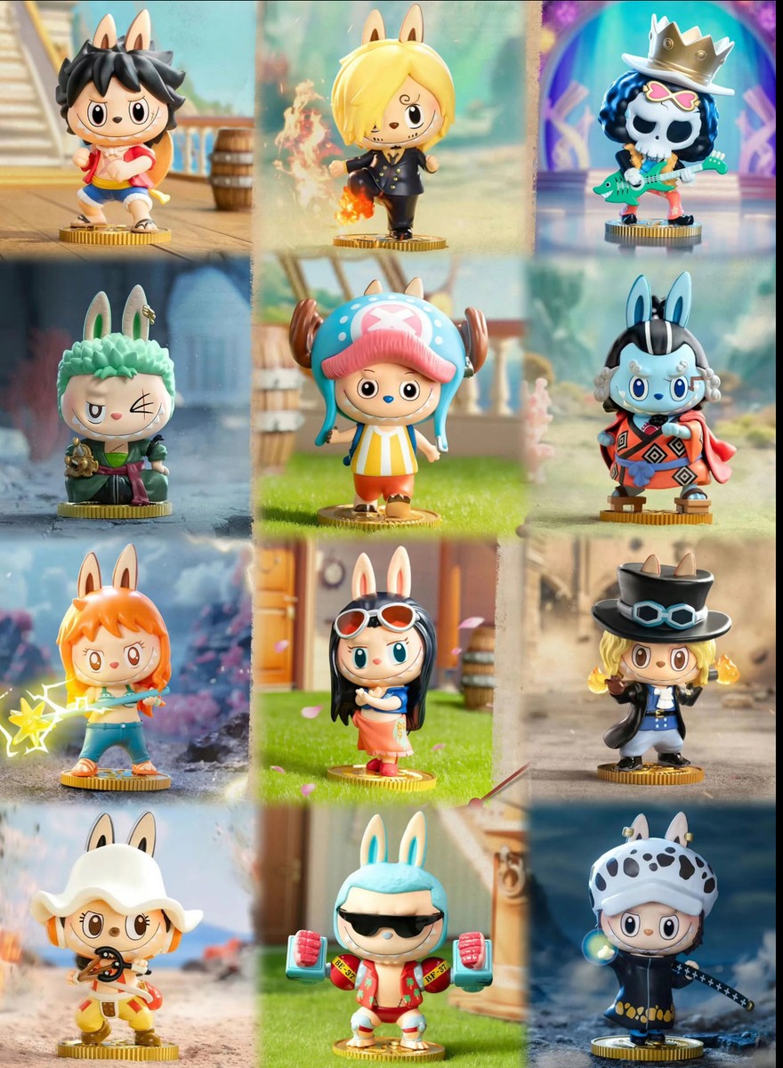 New POP MART LABUBU/THE MONSTERS×One Piece Series Confirmed New POP MART LABUBU/THE MONSTERS×One Piece Series Confirmed