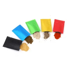 100 Double Sided Colored Rice Paper Mylar Foil SlickSeal™ Bag with Tear Notch