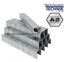 Prebena Klammern A16CRF A 80/16mm A2 rostfrei für 1XR-A16 1GP-A16 1GP-A25 KL-01