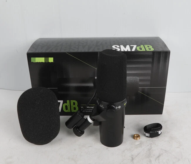 NEW SM7dB Dynamic Microphone Built In Preamp Streaming Podcast Recording US - Image 4 of 4