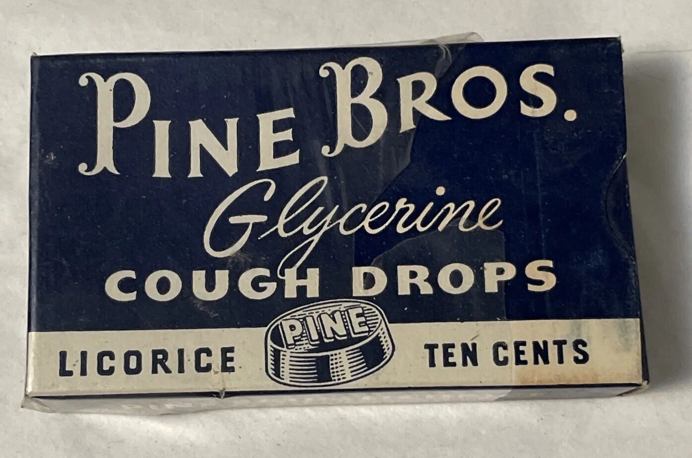 Vintage Pine Bros Glycerine Licorice Cough Drops eBay