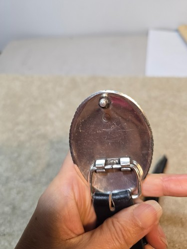 Justin Boys CHAMPION Top Grain Brown Leather Belt Made in USA Size 26 - Picture 16 of 19