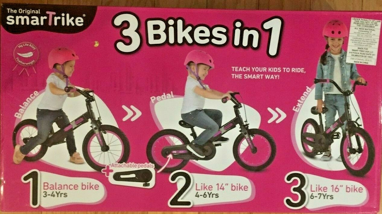 avigo street girl balance bike